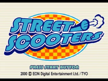 Street Scooters (JP) screen shot title